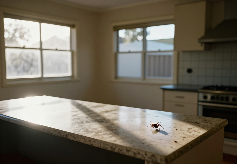 Ant trail in a Beverly Hills home before treatment